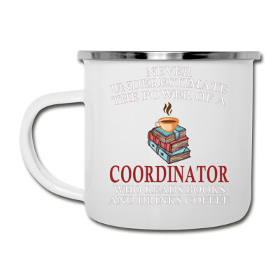 Coordinator Reading Books And Coffee Lover Camper Cup Designed By Bariteau Hannah