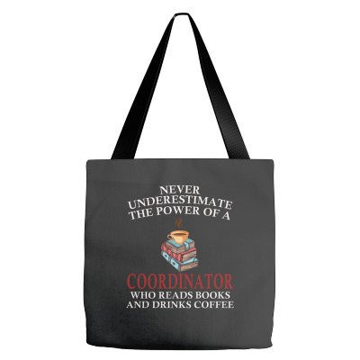 Coordinator Reading Books And Coffee Lover Tote Bags Designed By Bariteau Hannah