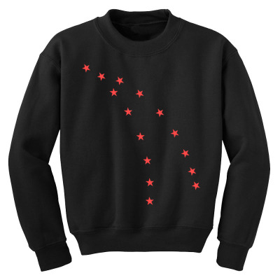 Stars Youth Sweatshirt Designed By Bariteau Hannah