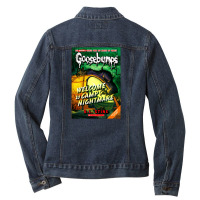 Welcome To Camp Nightmare Ladies Denim Jacket | Artistshot