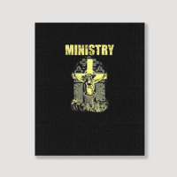 Ministry – Holy Cow Portrait Canvas Print | Artistshot