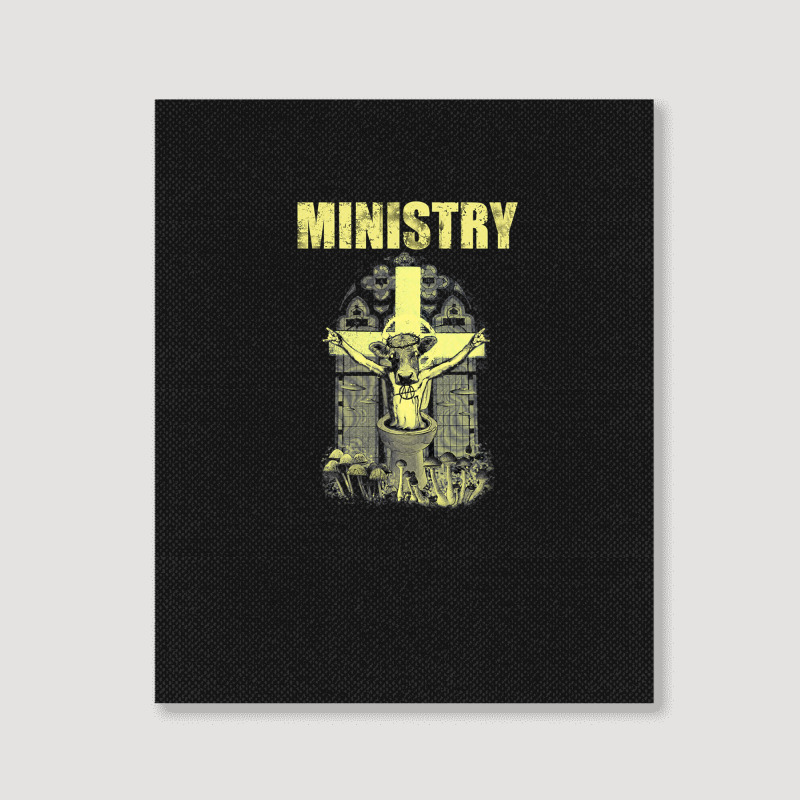 Ministry – Holy Cow Portrait Canvas Print | Artistshot