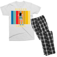 Roller Derby Skating Retro Vintage Skater Blocker T Shirt Men's T-shirt Pajama Set | Artistshot