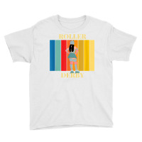 Roller Derby Skating Retro Vintage Skater Blocker T Shirt Youth Tee | Artistshot