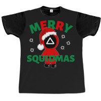 Merry Squidmas Christmas Graphic T-shirt | Artistshot