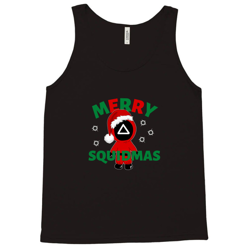 Merry Squidmas Christmas Tank Top | Artistshot