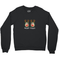 Merry Titmas Reindeer Boobs Naughty Funny Ugly Christmas Sweater Crewneck Sweatshirt | Artistshot