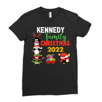 Kennedy Family Name Gift   Kennedy Family Christmas T Shirt Ladies Fitted T-shirt | Artistshot