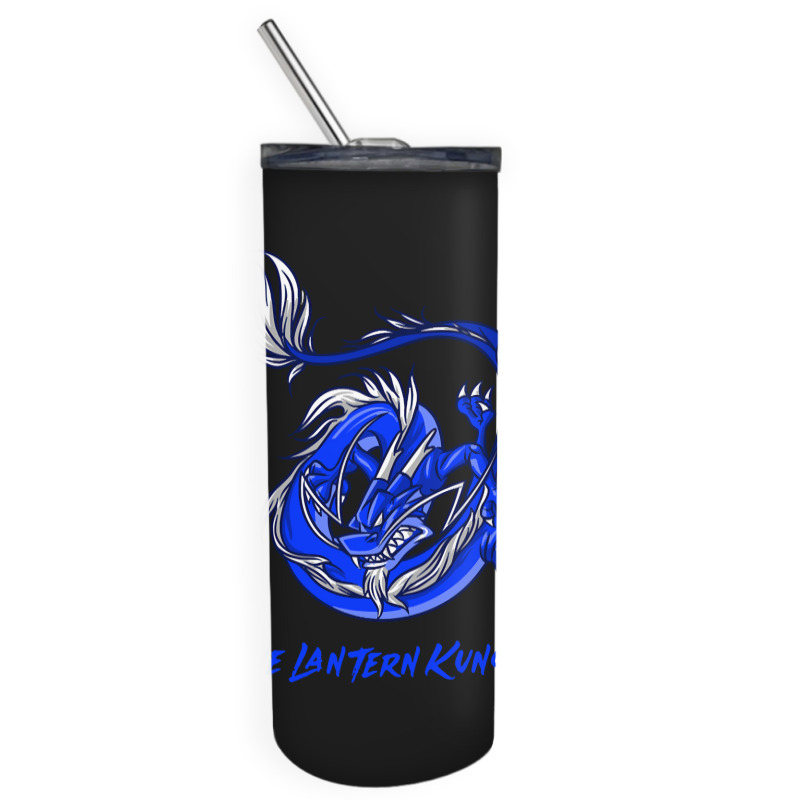 Blue Lantern Kung Fu Skinny Tumbler | Artistshot