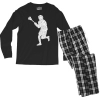 Funny Lacrosse Lover Gift T  Shirt Funny Graphic Lacrosse Ball Stick S Men's Long Sleeve Pajama Set | Artistshot