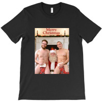 Merry Xmas From Seth & James T-shirt | Artistshot