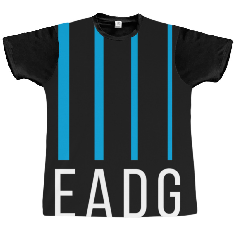 Bass Guitarist Gift Eadg 4 String Classic Graphic T-shirt by karenfisher | Artistshot