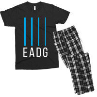 Bass Guitarist Gift Eadg 4 String Classic Men's T-shirt Pajama Set | Artistshot