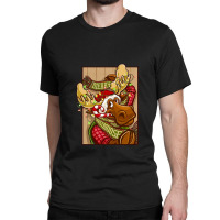 Merry-christmoose Classic T-shirt | Artistshot