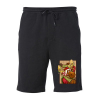 Merry-christmoose Fleece Short | Artistshot