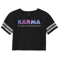 Karma Is My Boyfriend 6 Scorecard Crop Tee | Artistshot