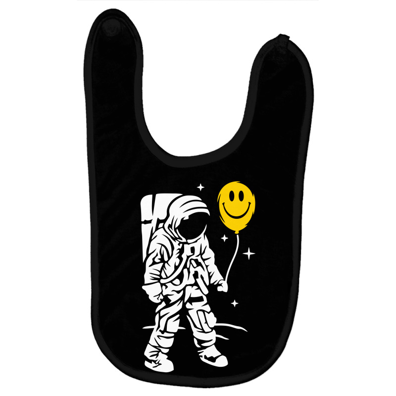 Astronaut With A Balloon Baby Bibs by warief77 | Artistshot