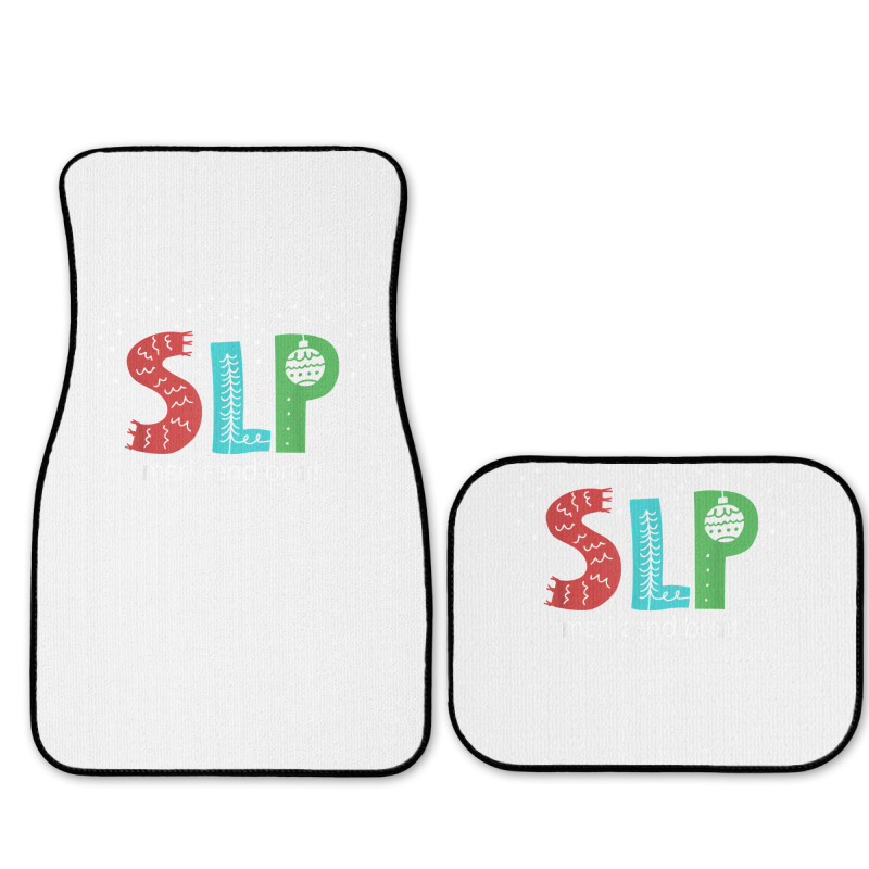 Funny Phonetic Transcription Christmas Slp Speech Therapist T Shirt Full Set Car Mats | Artistshot