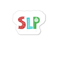 Funny Phonetic Transcription Christmas Slp Speech Therapist T Shirt Sticker | Artistshot