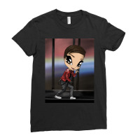 Eric Saade Popular Eurovision 2011 Sweden Melodifestivalen Cartoon Lon Ladies Fitted T-shirt | Artistshot