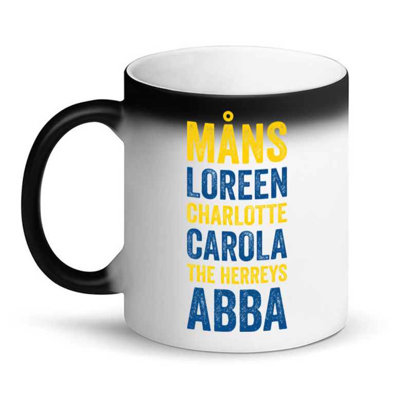 Esc Winning Artists [sweden] Magic Mug | Artistshot