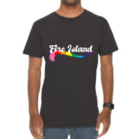 Fire Island Gay Pride   Queer Shirts Proud Homos Vintage T-shirt | Artistshot