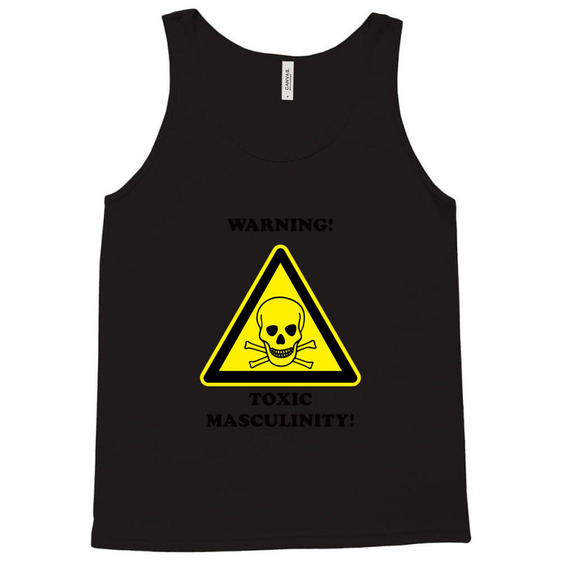 Warning! Toxic Masculinity! Watery Concepts Tank Top | Artistshot