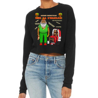 Cool Kwanzaa Holiday Seven Principles Santa Outfit Dad Men Sweatshirt Cropped Sweater | Artistshot