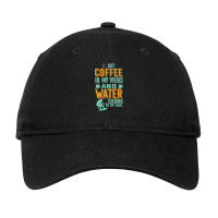 Waterskiing Waterskiing Waterskiing Water Sports And Coffee Adjustable Cap | Artistshot