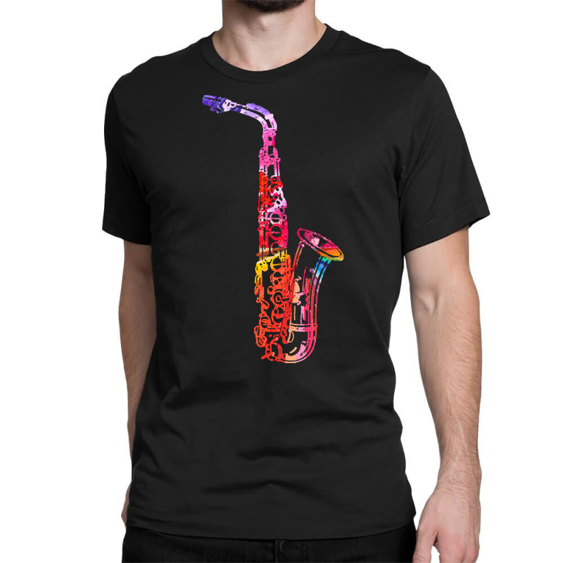 Saxophone Instrument T  Shirtsaxophone Instrument Saxo Lover Gift For Classic T-shirt by haskellkshlerin986 | Artistshot