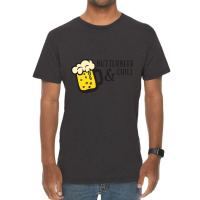 Butterbeer & Chill Vintage T-shirt | Artistshot