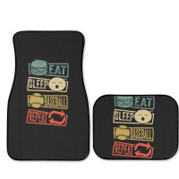 Eat Sleep Baseball Repeat-fzlac Full Set Car Mats | Artistshot