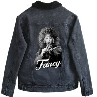 Reba Is Fancy Unisex Sherpa-lined Denim Jacket | Artistshot