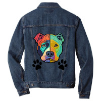 Dog Bread - Circle Men Denim Jacket | Artistshot