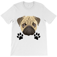 Dog Footprint - I Love My Dog T-shirt | Artistshot