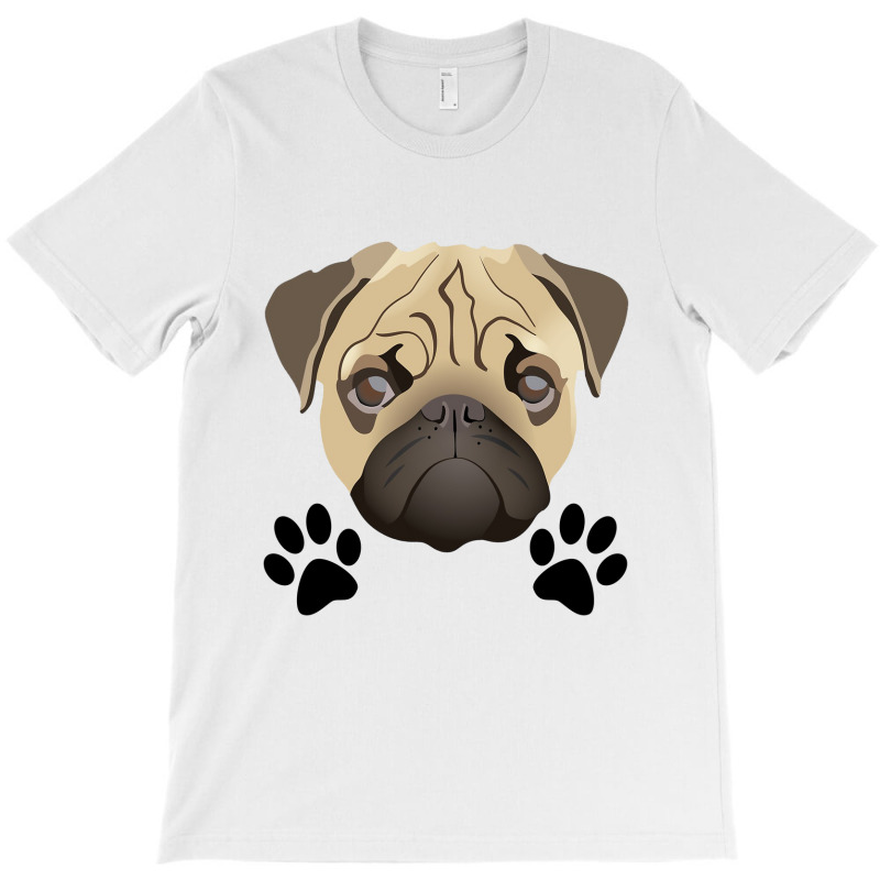 Dog Footprint - I Love My Dog T-Shirt by lorismerch | Artistshot