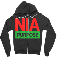 Nia Kwanzaa Purpose Principle Men Women Kids Boys & Girls T Shirt Zipper Hoodie | Artistshot