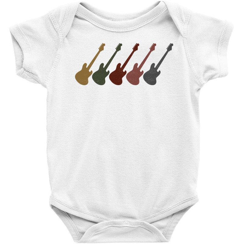 Bass Guitar Player Music Musician Bassist Baby Bodysuit by Tasteful Tees | Artistshot