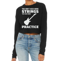 Bass Guitar Player Music Musician Bassist Cropped Sweater | Artistshot