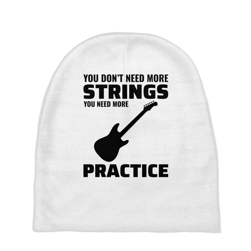 Bass Guitar Player Music Musician Bassist Baby Beanies by Tasteful Tees | Artistshot