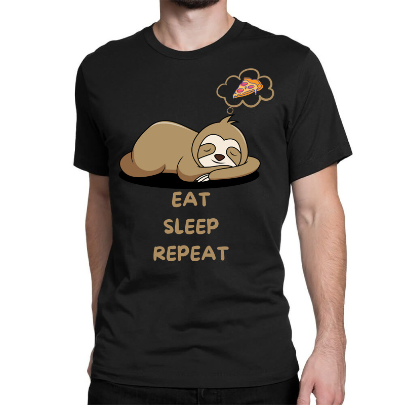 Eat Sleep Repeat-eqxr3 Classic T-shirt by greggjvandervor | Artistshot