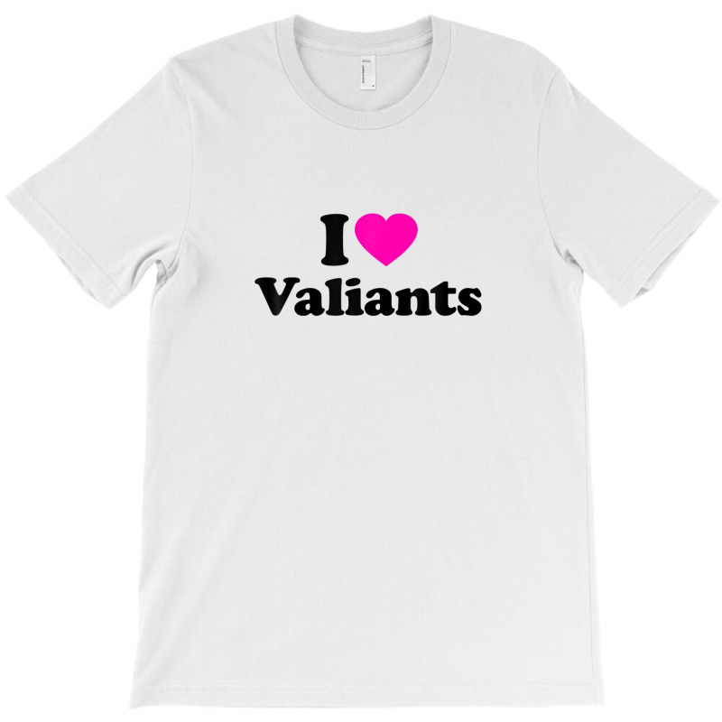 Valiants Love Heart College University Alumni T-shirt | Artistshot