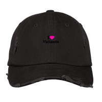 Valiants Love Heart College University Alumni Vintage Cap | Artistshot