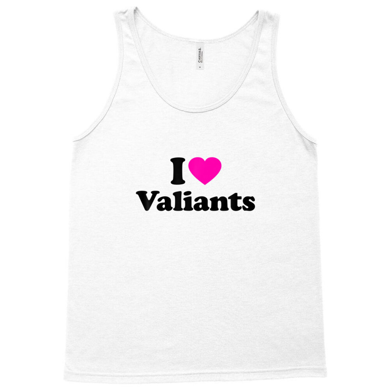 Valiants Love Heart College University Alumni Tank Top | Artistshot