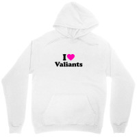 Valiants Love Heart College University Alumni Unisex Hoodie | Artistshot