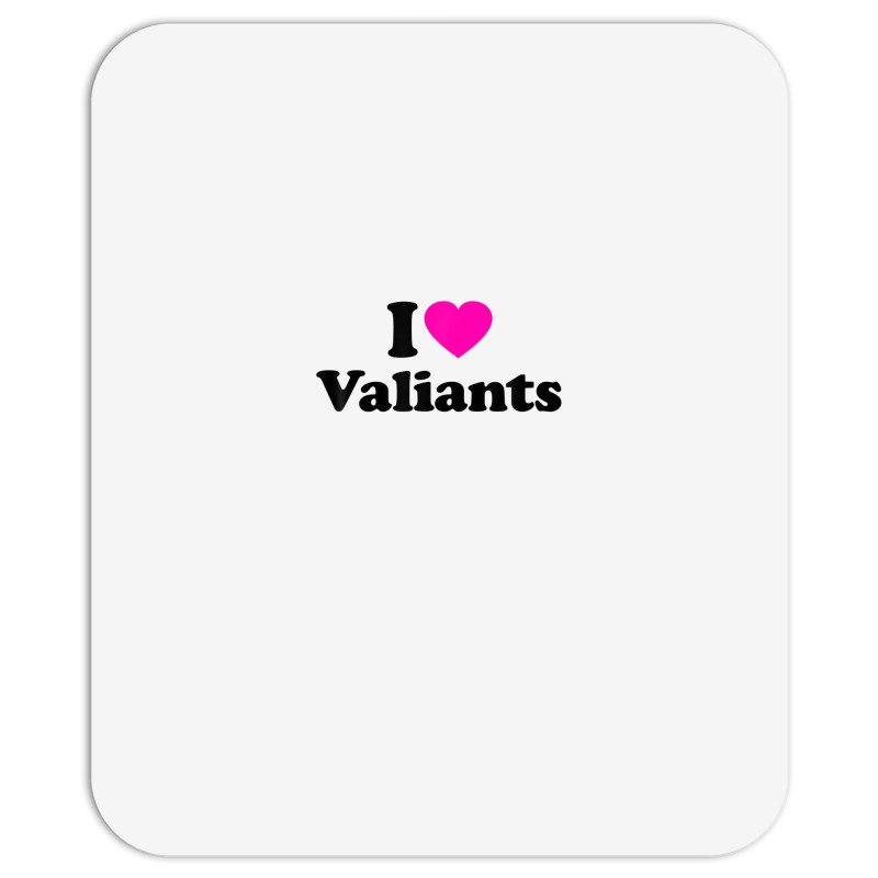 Valiants Love Heart College University Alumni Mousepad | Artistshot