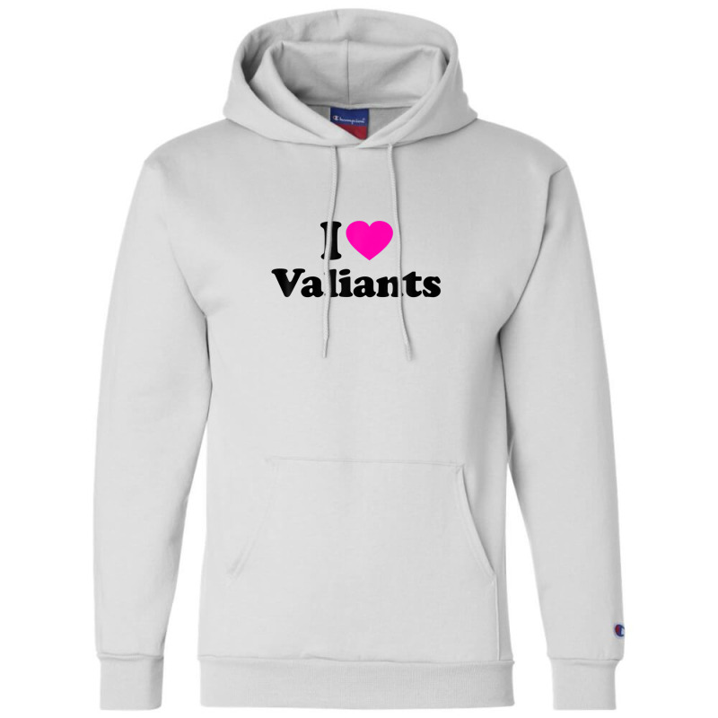 Valiants Love Heart College University Alumni Champion Hoodie | Artistshot