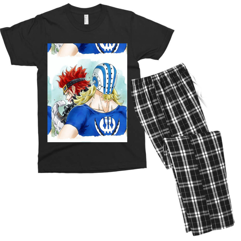 One Piece Eustass Captain Kid And Killer Graphic Men's T-shirt Pajama Set | Artistshot