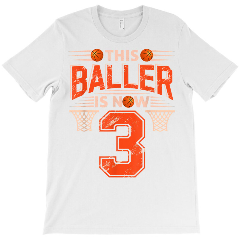 3rd Birthday Sport 3 Years Old Basketball 3 Boys Kids T Shirt T-shirt | Artistshot