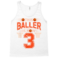 3rd Birthday Sport 3 Years Old Basketball 3 Boys Kids T Shirt Tank Top | Artistshot